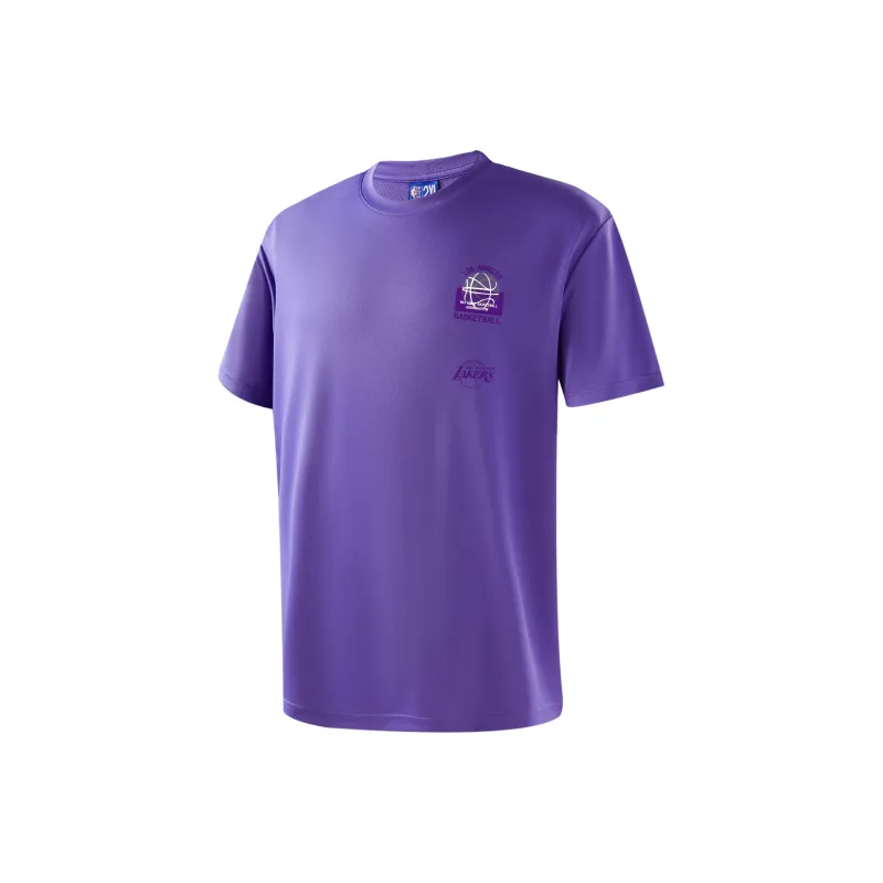 NBA Lakers T Shirts Unisex Purple-0