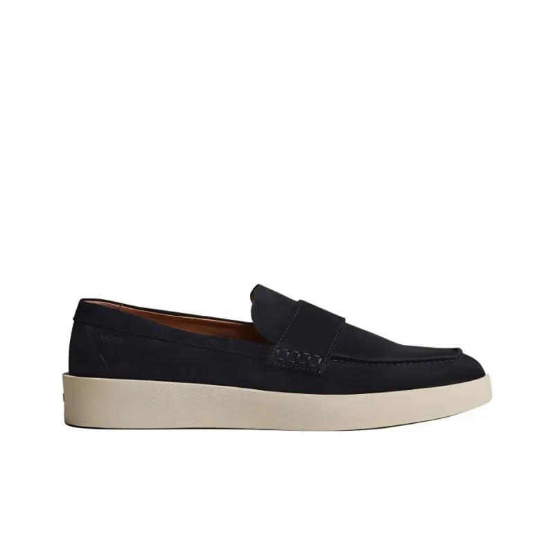 HUGO BOSS BLACK Loafers Men's Blue-1