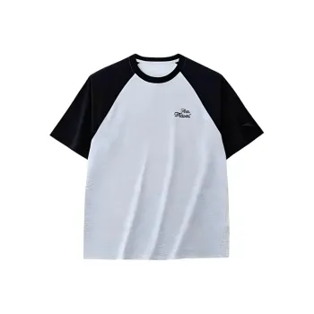 CHAOJIANTA T Shirt Men's Gray Heather Gray/Basic Black