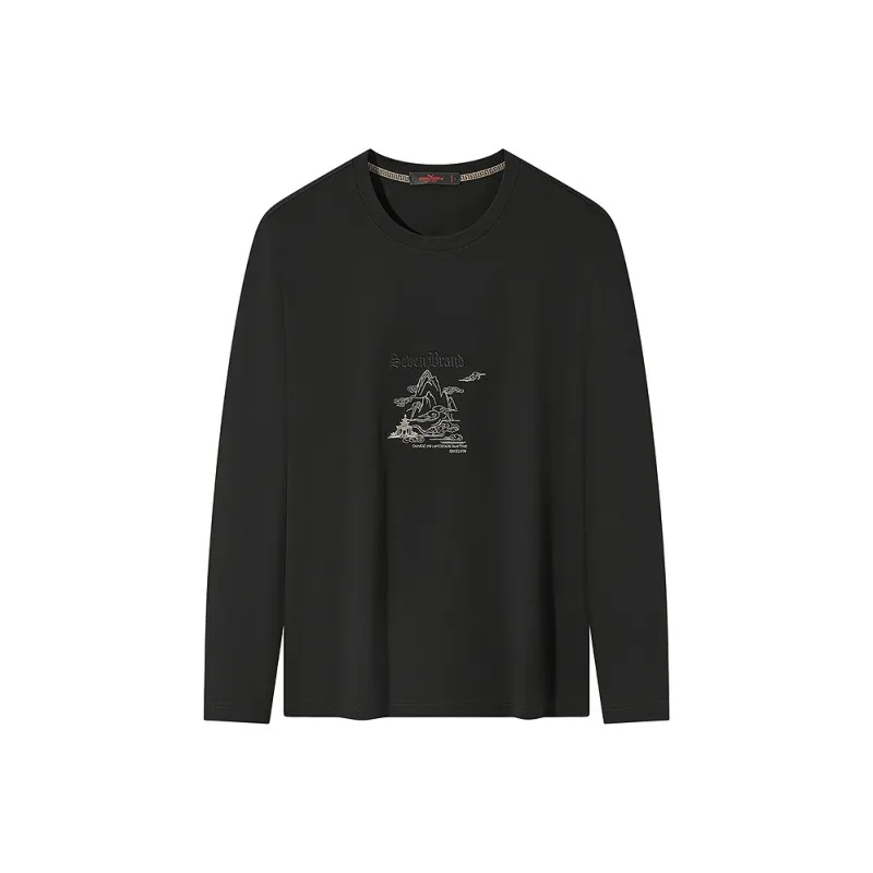SEVEN T Shirts Men Black-0