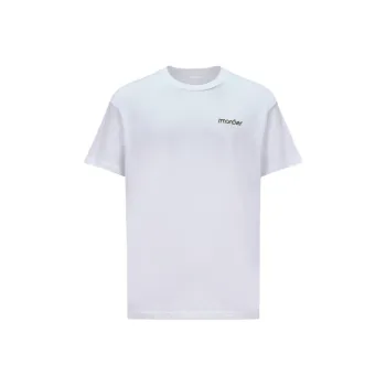 Moncler T Shirts Men White