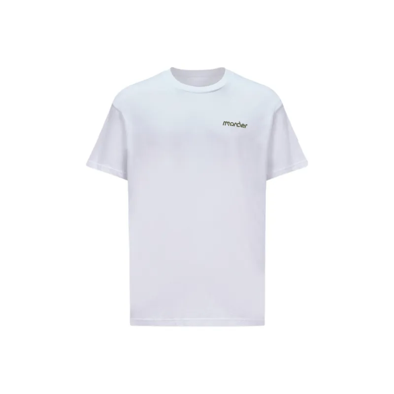 Moncler T Shirts Men White-0