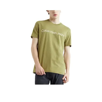 CALVIN KLEIN Jeans SS24 T-Shirt Men's Dark Arborvitae