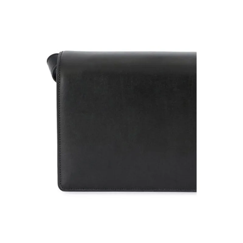 SAINT LAURENT Leather Crossbody Bag With Pouch Women's Black-4