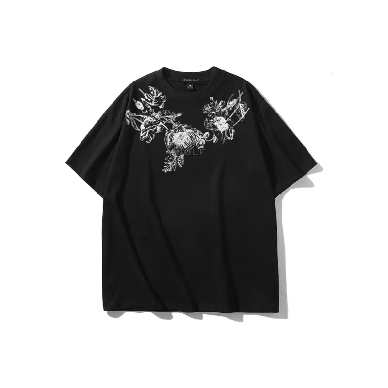 CHARLIE GOLF T Shirt Unisex Apricot-3