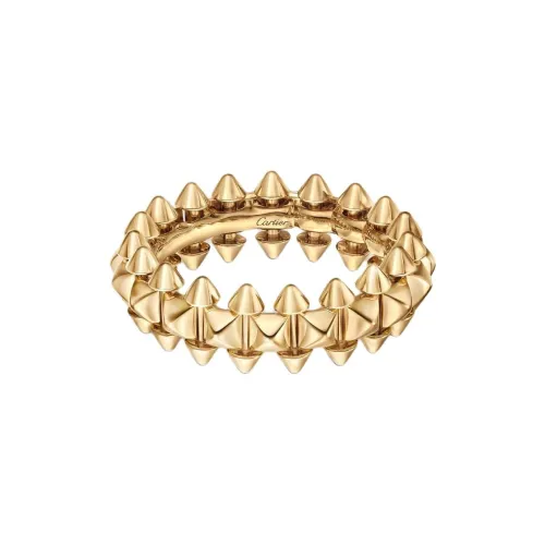 CARTIER 18K Gold Rings Unisex Gold