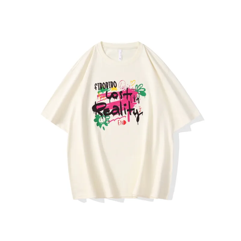 FIDO DIDO Short Sleeved T Shirts Unisex-14