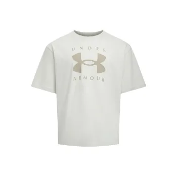 Under Armour Branded SS25 T Shirt Men's Peak White/City Khaki