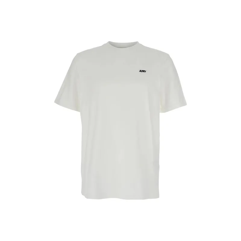 AUTRY Logo Embroidered Crewneck T Shirt-0
