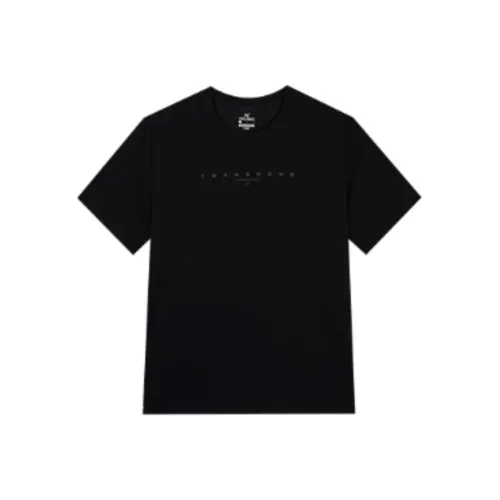 361° T shirts collar Men Super Black