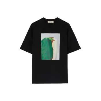 MSGM T Shirts Unisex Black