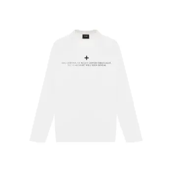 YLDP T Shirts Unisex White