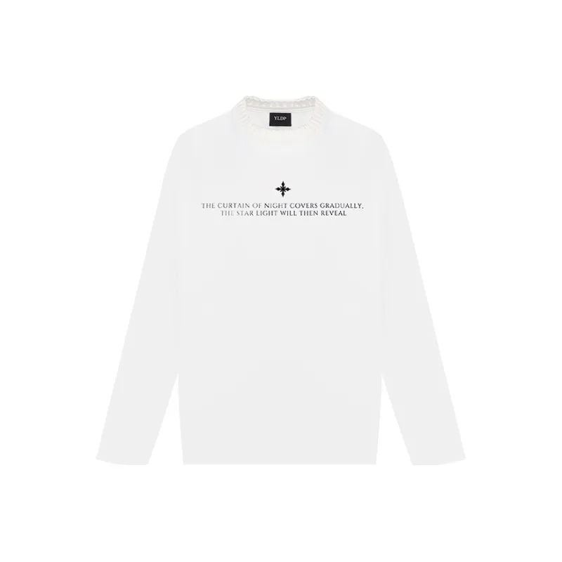 YLDP T Shirts Unisex White-0