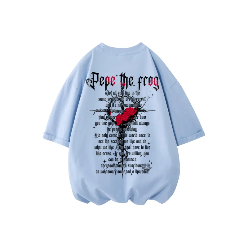 Pepe The Frog Short Sleeved T Shirts Unisex-22