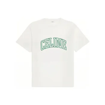 CELINE Loose T shirt In Cotton Jersey