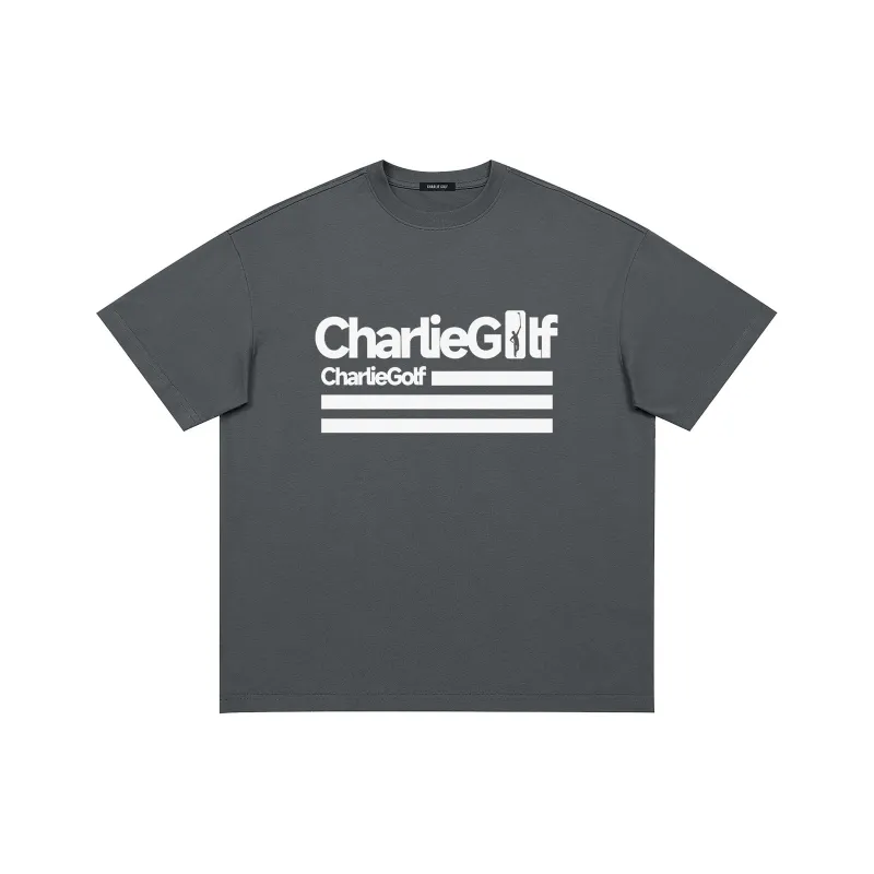CHARLIE GOLF T-Shirt Unisex Black-8