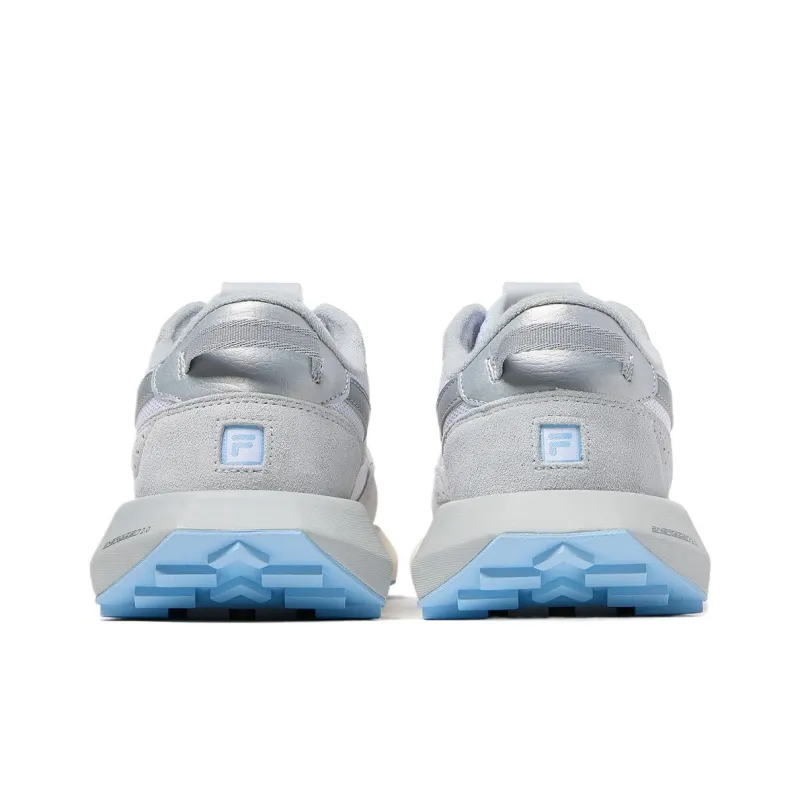 FILA Racer Energized Low Top Running Shoes Women's White Gray-4