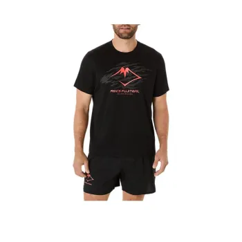 Asics FUJITRAIL T Shirt Men's Black