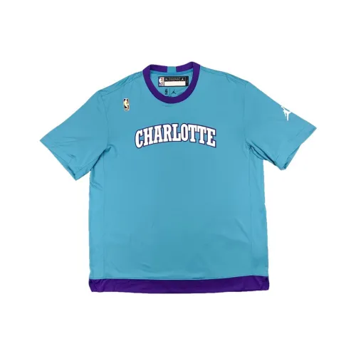 Jordan x NBA Charlotte Hornets T Shirt Men's Blue