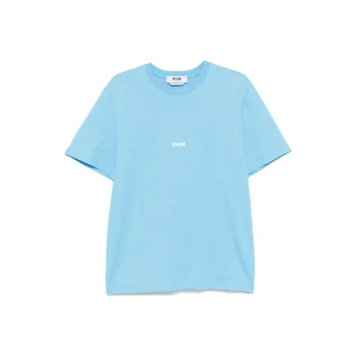MSGM Logo print T shirt