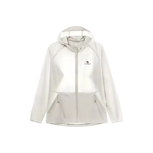 CAMEL Sun Protection Clothing Men's White Wood Gray