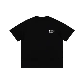 CHARLIE GOLF T Shirt Unisex Black