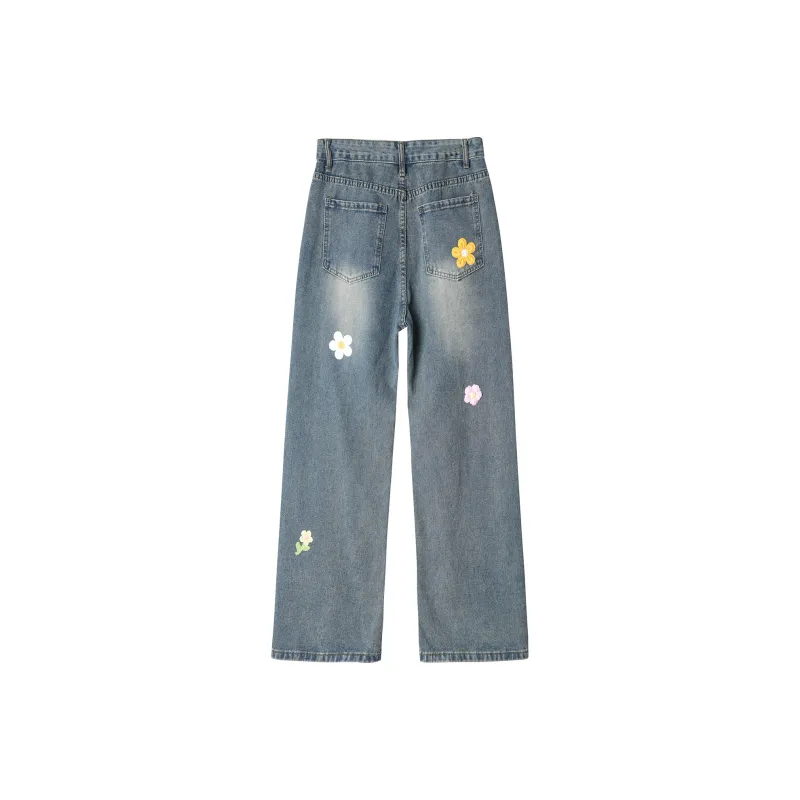 Yiwen Jeans Unisex-7