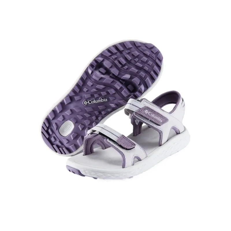 Columbia Beach Sandals Women's White Purple-2