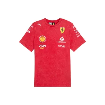 PUMA x Ferrari SCUDERIA FW24 T Shirt Men's Red