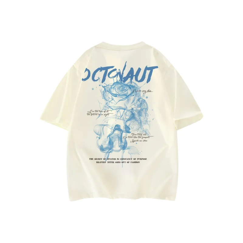 Small Columns Under The Sea T Shirt Unisex White-12