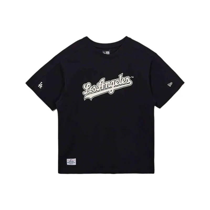 New Era Los Angeles Dodgers T Shirts Unisex Black-0