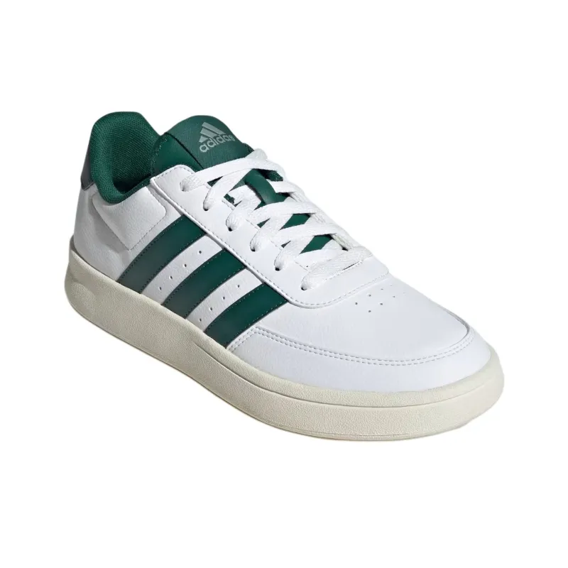 Adidas BREAKNET 2.0 Slip Resistant Low Top Skateboard Shoes Men's White-2