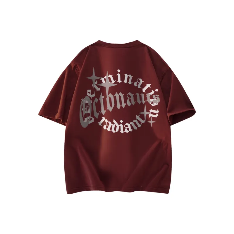Small Columns Under The Sea T Shirt Unisex White-11