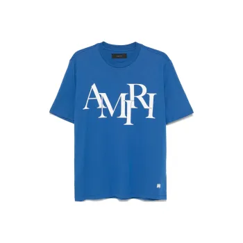 AMIRI Logo Printed Crewneck T Shirt