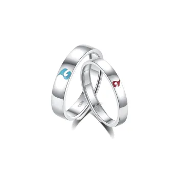 SHENGYALUO S999 Fine Silver Rings Unisex