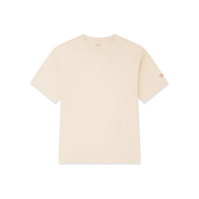 QIAODAN T Shirt Unisex Raw Denim-0