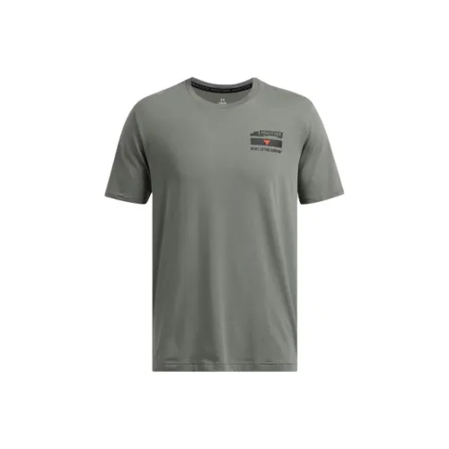 Under Armour ProjectRock T Shirt Men's Clay Green
