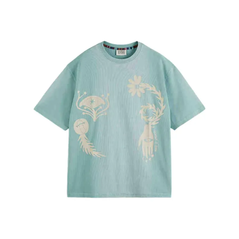 Scotch&Soda FW24 T-Shirt Men's Blue-0