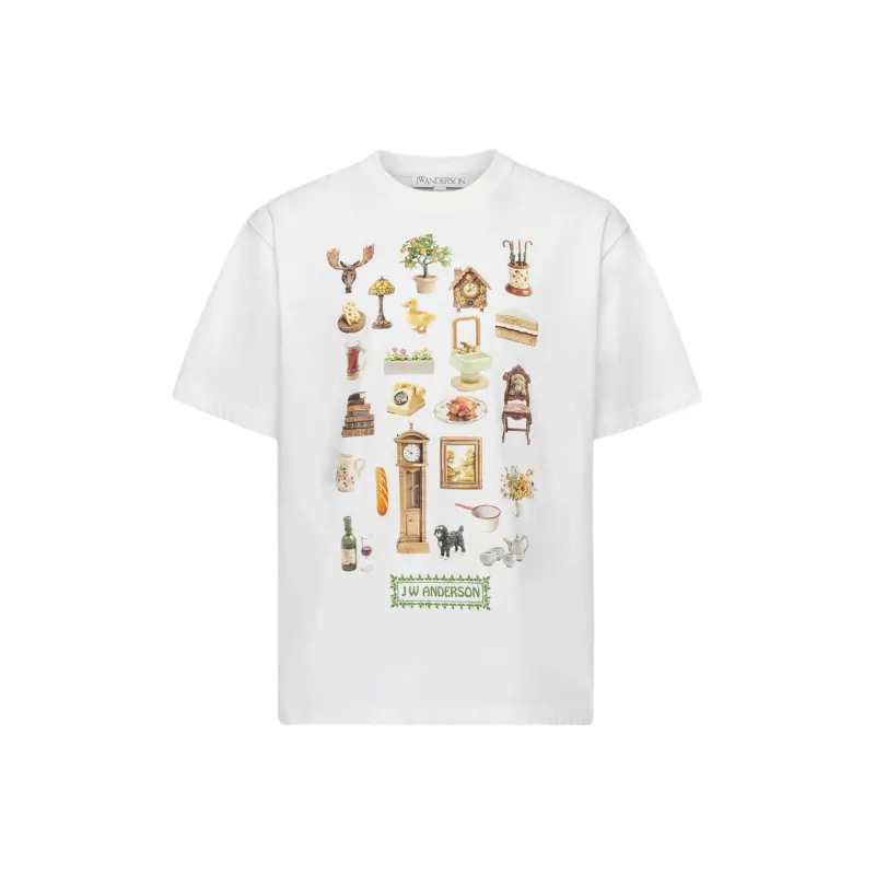 JW Anderson Diorama Printed T shirt-0