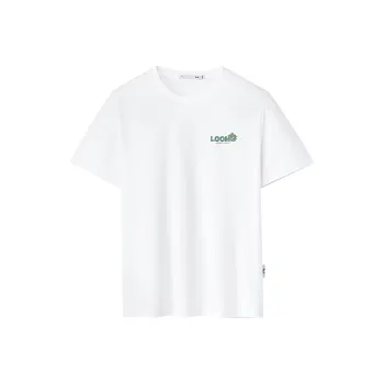 HLA T Shirts Men Bleached Pattern R5
