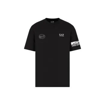 EMPORIO ARMANI Graphic print Cotton T shirt