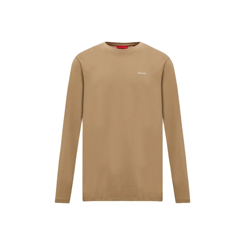 HUGO BOSS FW24 T Shirt Men's Khaki-0