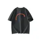 [Heavyweight 100% cotton]Dark Gray (Upside Down Smile Chest Logo_Upside Down Smile Back Logo)