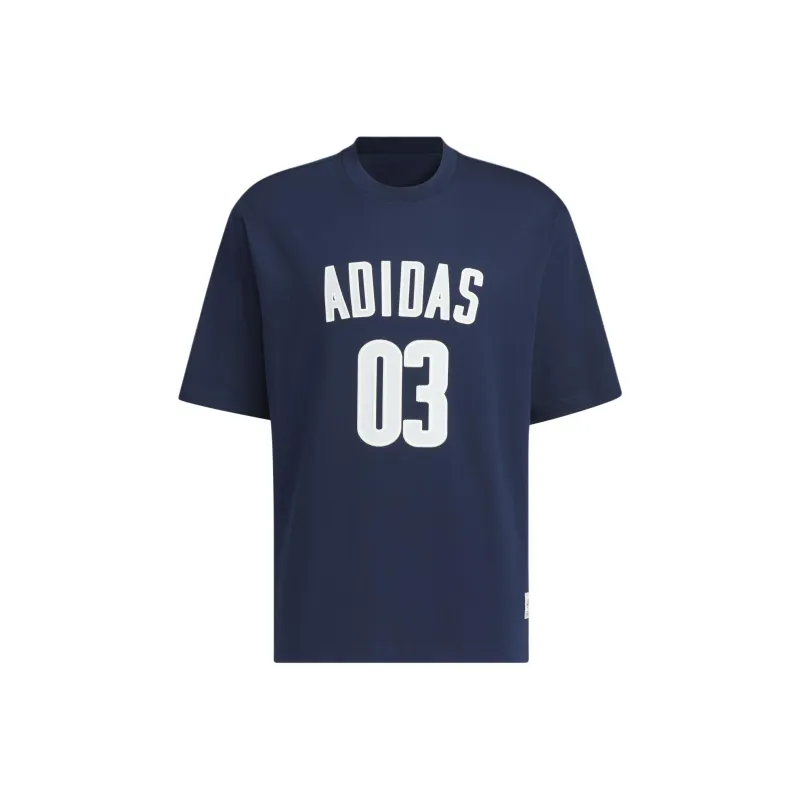 Adidas T Shirts Men Navy-0