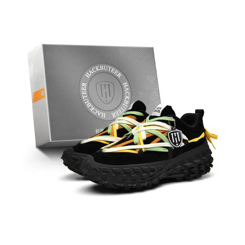 HACKBUTEER Low Top Chunky Sneakers Unisex Box Included-0