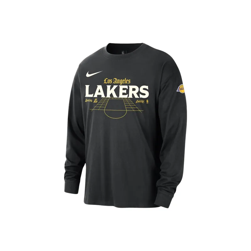 Nike Phoenix Suns Courtside Premium Essential Men's Nike Nba Long-Sleeve T-Shirt-0
