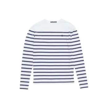 Acne Studios Striped Long Sleeve T Shirt