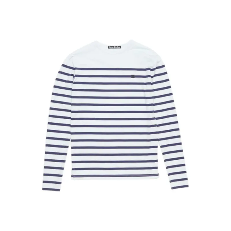 Acne Studios Striped Long Sleeve T Shirt-0