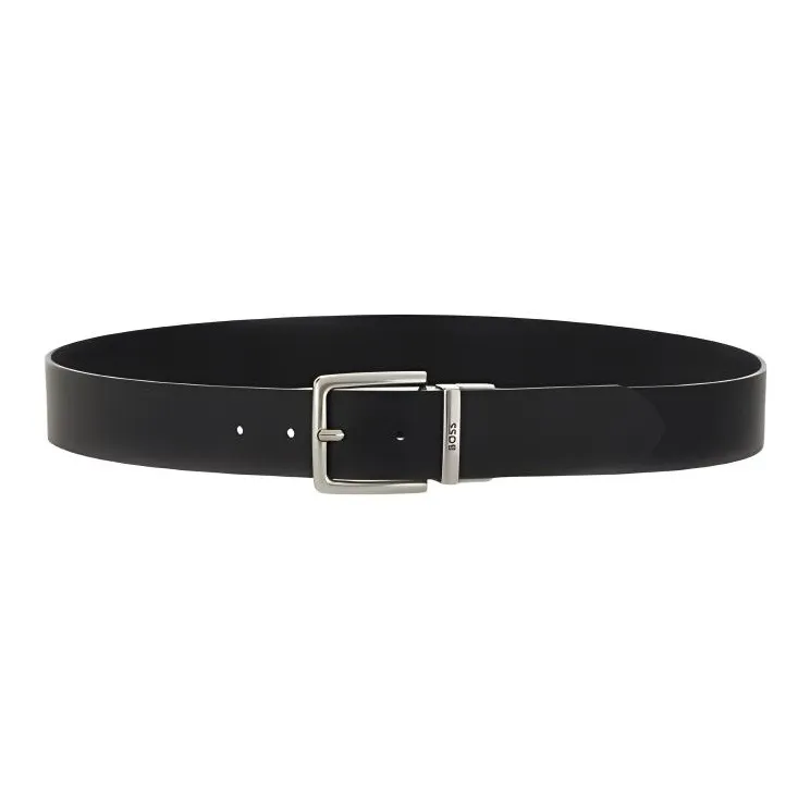 BOSS Leather Belts Unisex Black -0