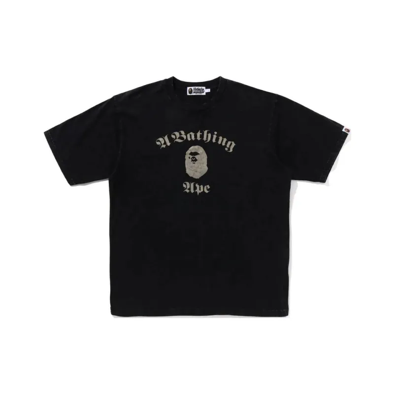 A BATHING APE A BATHING APE Overdye Relaxed Fit Tee-0